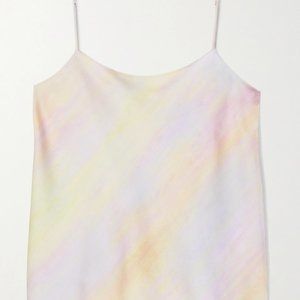 Vince Printed Satin Camisole